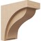 Ekena Millwork 7"W x 14"D x 14"H Classic Helena Rough Cedar Woodgrain TimberThane Corbel, Primed Tan CORUR07X14X14HELRCPR - alternate 1